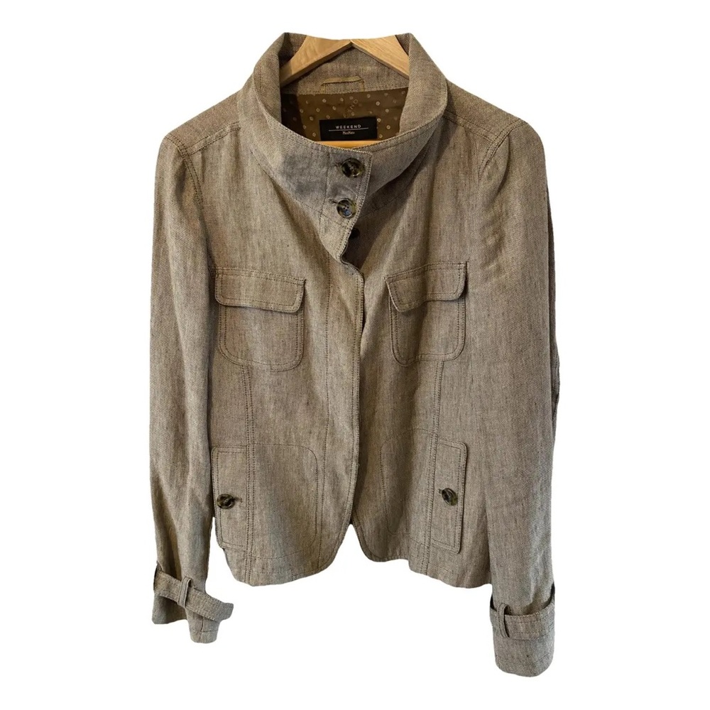 Max Mara weekend linen blazer